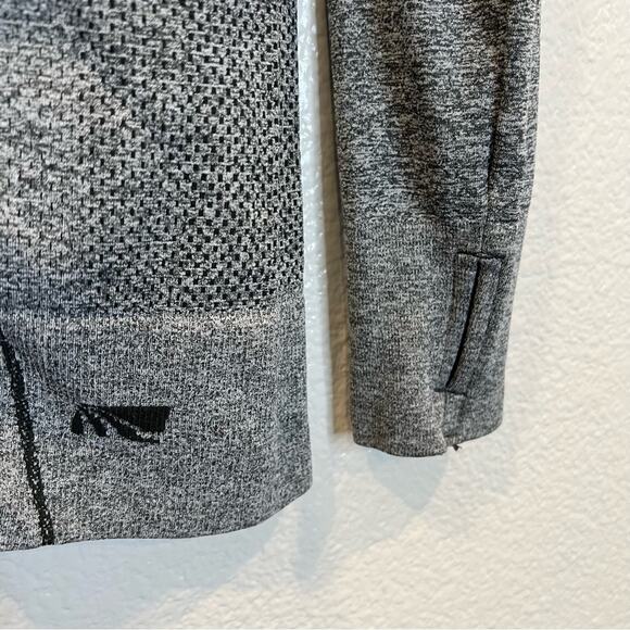 Marika Tek Zip-Front Seamless Jacket full zip heather gray - Picture 4 of 7